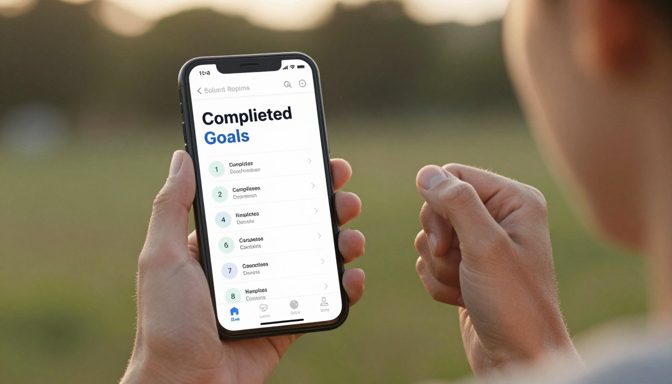 achieving goals with best AI life coach app support