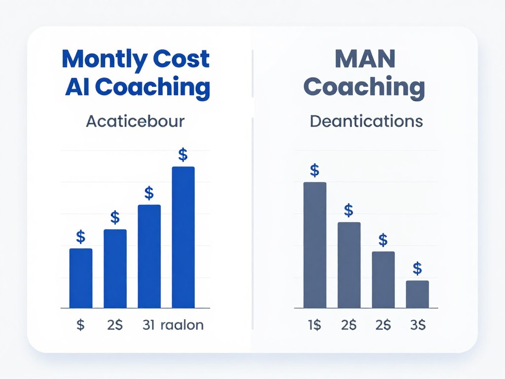 affordable AI coach comparison showing cost benefits
